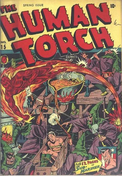 Cover of Big Brain / Nazi Poison Fiend / The Dog Tag Horror / Yellow Fang's Unholy Mission