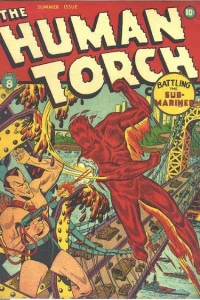 Human Torch vs. Sub-Mariner; Python's Power; The Fiery Monster; The Python Strikes; Underground Terror; The Amazing Awakening