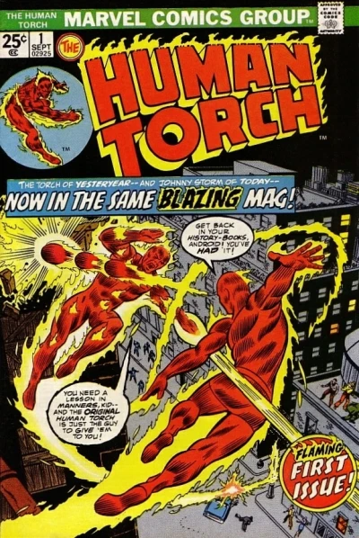 Cover of Johnny Storm, the Human Torch