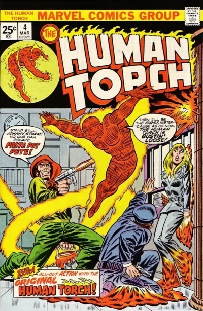 Cover of Human Torch Meets Paste Pot Pete