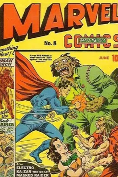 The Human Torch and the Sub-Mariner Meet