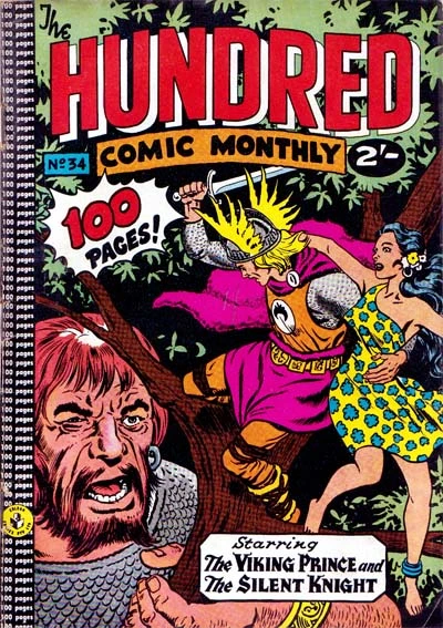 Cover of The Viking Prince and The Silent Knight