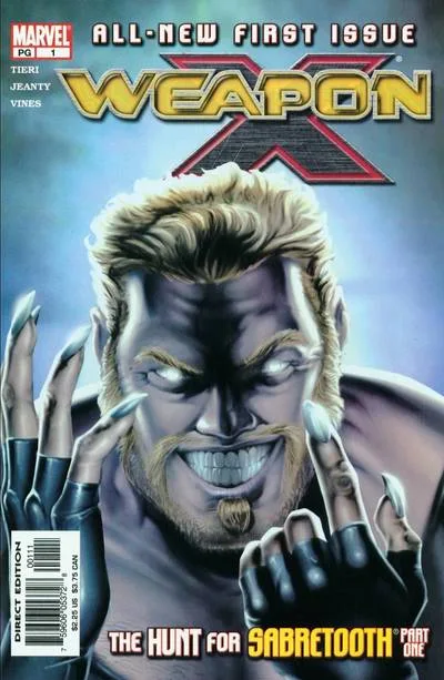 Cover of The Hunt for Sabretooth, Pt. 1