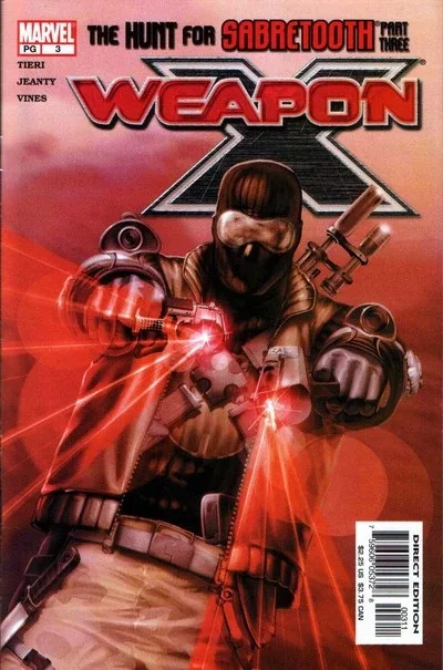 Cover of The Hunt for Sabretooth, Pt. 3