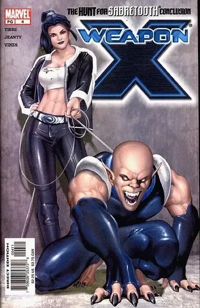 Cover of The Hunt for Sabretooth, Pt. 4
