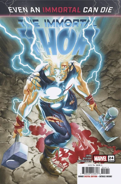 Cover of The Death of the Immortal Thor