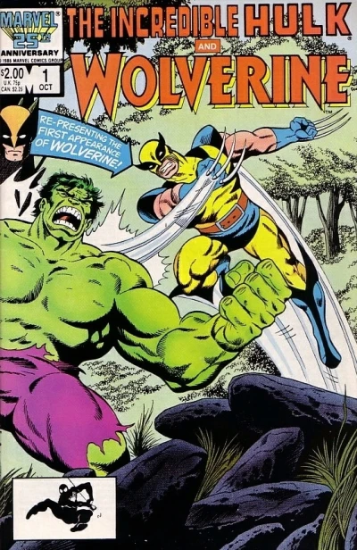 Cover of The Incredible Hulk and Wolverine
