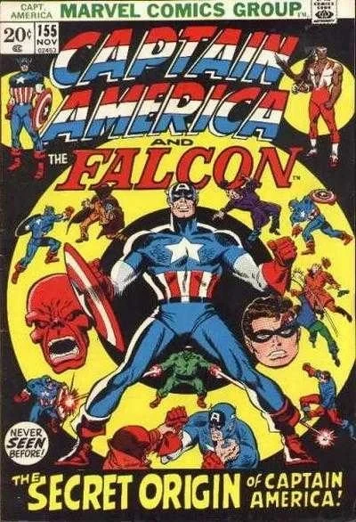 Cover of The Incredible Origin of the Other Captain America!