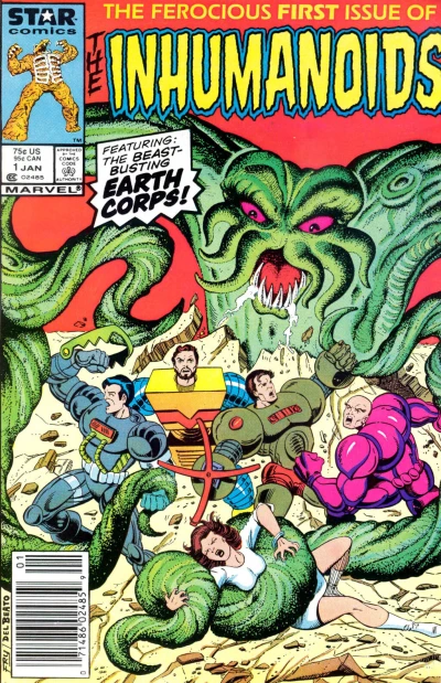 Cover of The Coming Of The Inhumanoids! (part 1)