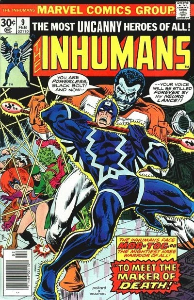 Cover of The Inhumans!
