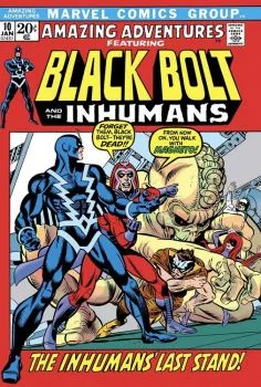 Cover of The Inhumans Last Stand!