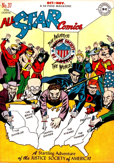 Cover of The Injustice Society of the World!