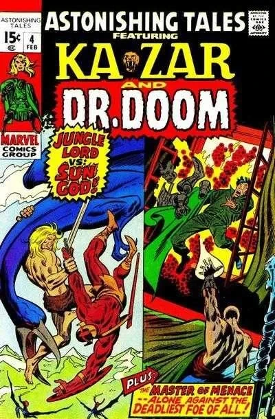 Cover of The Invaders; The Sun God!