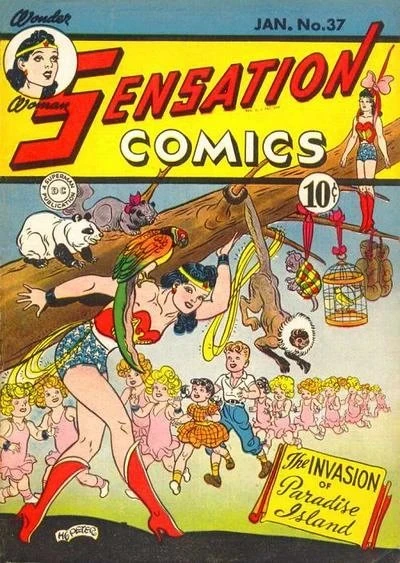Cover of The Invasion of Paradise Island