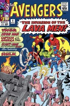 Cover of The Invasion of the Lava Men!