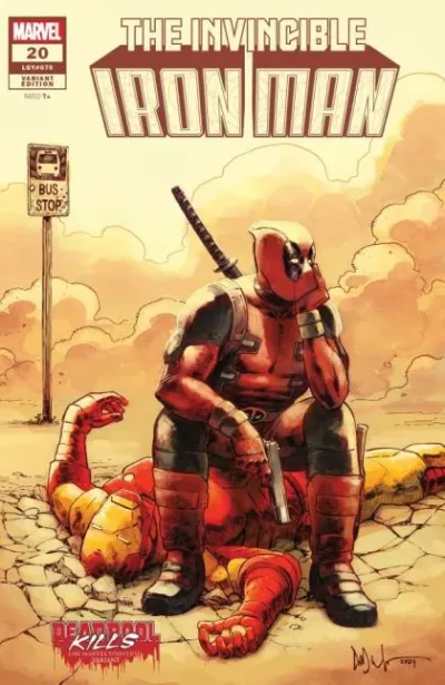 Cover of Dave Watcher Kills the Marvel Universe Variant