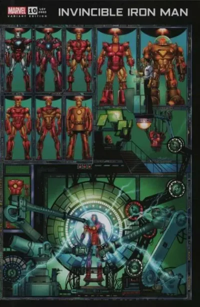 Cover of Bob Layton Wraparound Variant