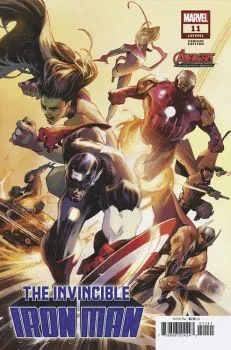 Cover of Alexander Lozano Avengers 60th Anniversary Variant