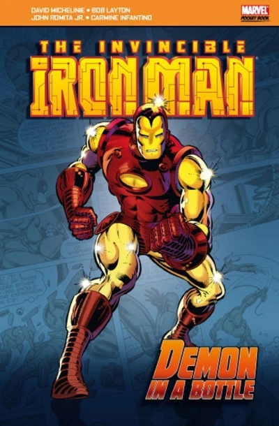 Cover of The Invincible Iron Man: Demon in a Bottle