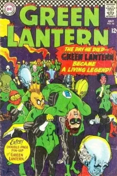 The Jailing of Hal Jordan!; The End of a Gladiator!