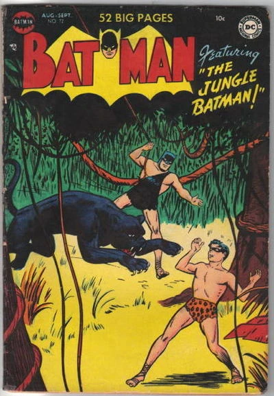 Cover of The Jungle Batman!