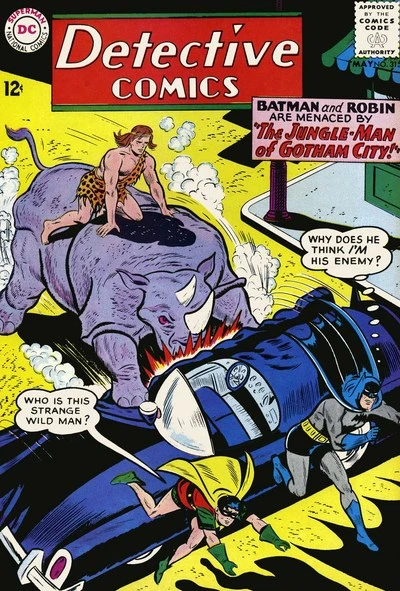 Cover of The Jungle Man of Gotham City
