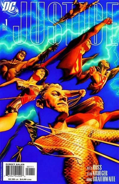 Cover of The Justice League of America in: Justice