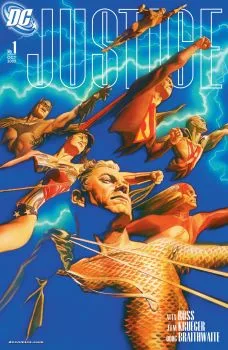 Cover of The Justice League of America in: Justice