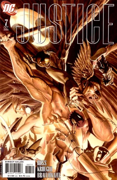 Cover of The Justice League of America in: Justice, Chapter Seven