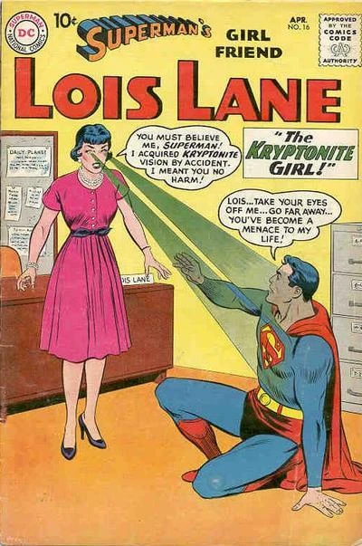 Cover of The Kryptonite Girl!