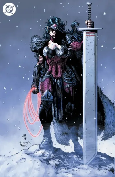 Cover of Jim Lee Foil Virgin Variant