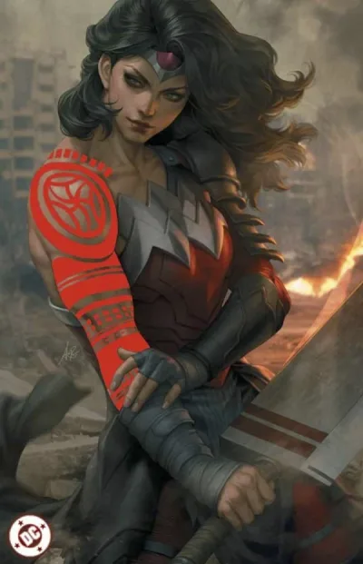 Cover of Fan Expo Cleveland 2025 Stanley 'Artgerm' Lau Spot Color Virgin Variant