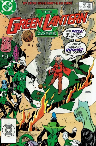 Cover of The Last Testament of the Green Lantern Corps!
