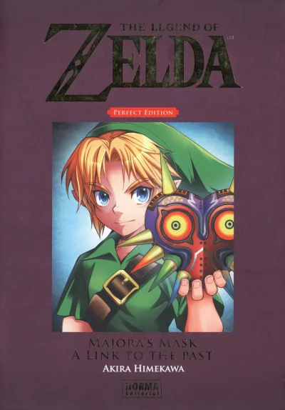 Cover of Majora's mask; A link to the past