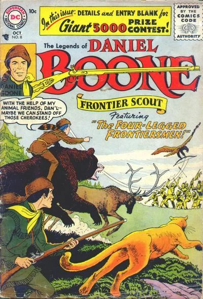Cover of The Four-legged Frontiersmen!