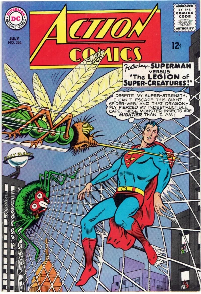 Cover of The Legion of Super-Creatures!; The Secret of Supergirl's Suitor!