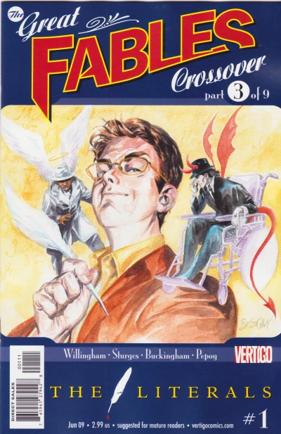 Cover of The Great Fables Crossover, Part 3 of 9: Start as Deep in the Story As You Can