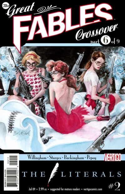 Cover of The Great Fables Crossover, Part 6 of 9: Keep Your Ass in Your Chair