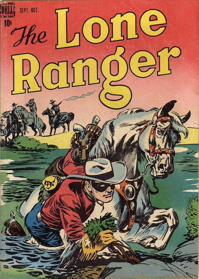 Cover of The Lone Ranger and a Girl's Peril