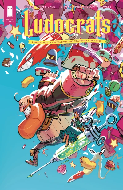 Cover of Heroic Acts of Viscera Diving and Gigantipede Stimulation.