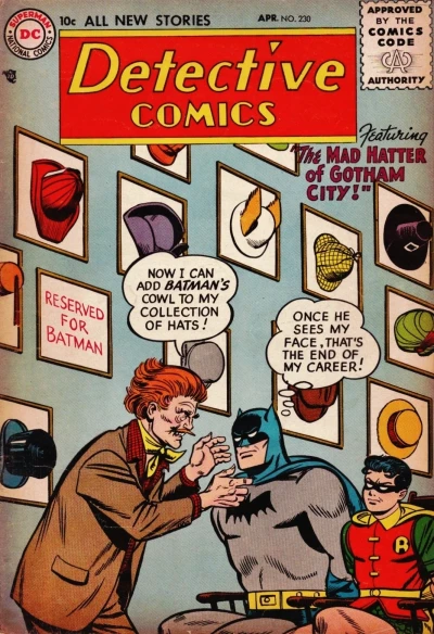 Cover of The Mad Hatter of Gotham City