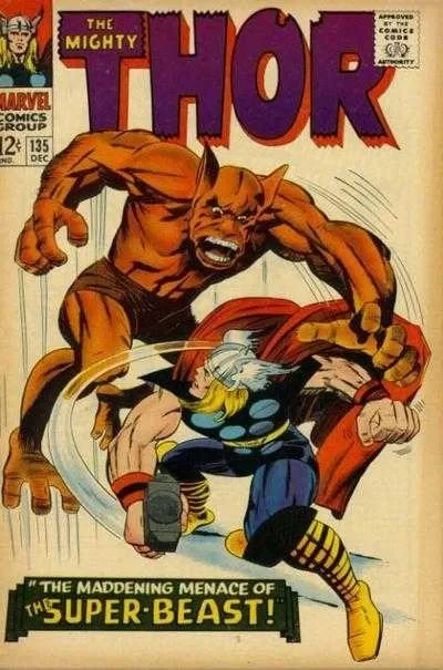 Cover of The Maddening Menace of the Super-Beast!