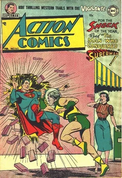 Cover of The Man Who Conquered Superman
