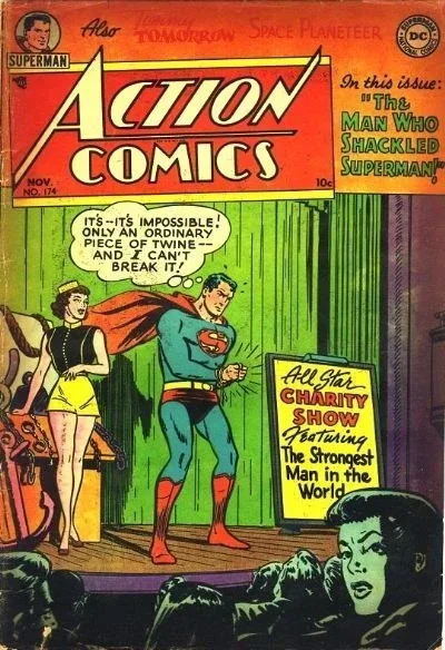 Cover of The Man Who Shackled Superman!