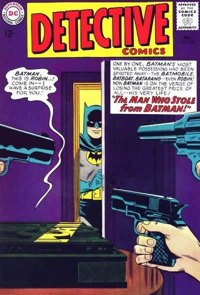 Cover of The Man Who Stole from Batman