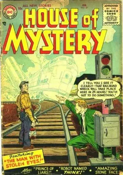 Cover of The Man with Stolen Eyes