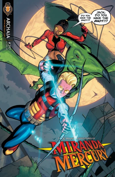 Cover of Miranda Mercury and the Raiders of ____ Time!