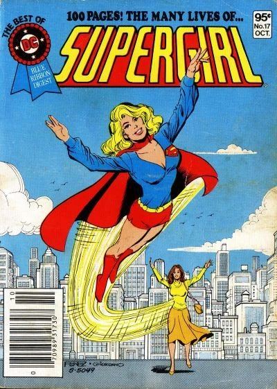 Cover of The Many Lives of... Supergirl