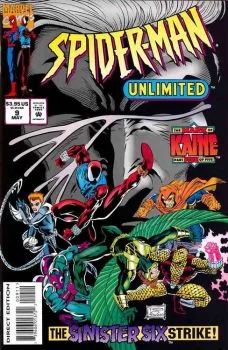 Cover of The Mark of Kaine, Part Five of Five: The Sinister Six Strike!