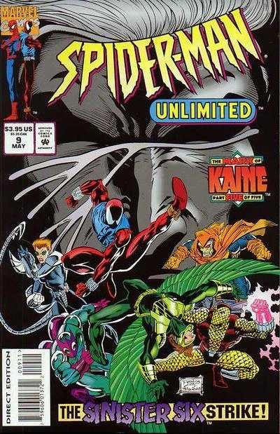 Cover of The Mark of Kaine, Part Five of Five: The Sinister Six Strike!